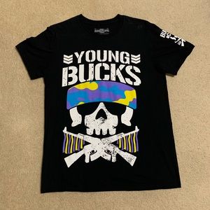 AEW NJPW Young Bucks The Elite Bullet Club T-Shirt